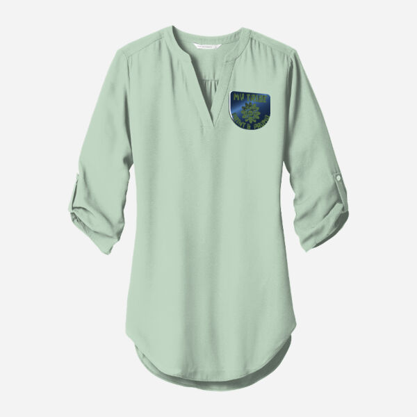 Ladies 3/4 Sleeve Tunic Blouse Thumbnail